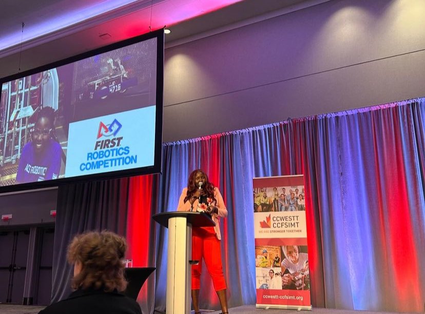 Thank you @CCWESTT for giving me the opportunity to share my journey as a tradeswoman at the Charting a Course - Navigating Systemic Change Conference in Victoria, BC. “It takes a system to change a system.”