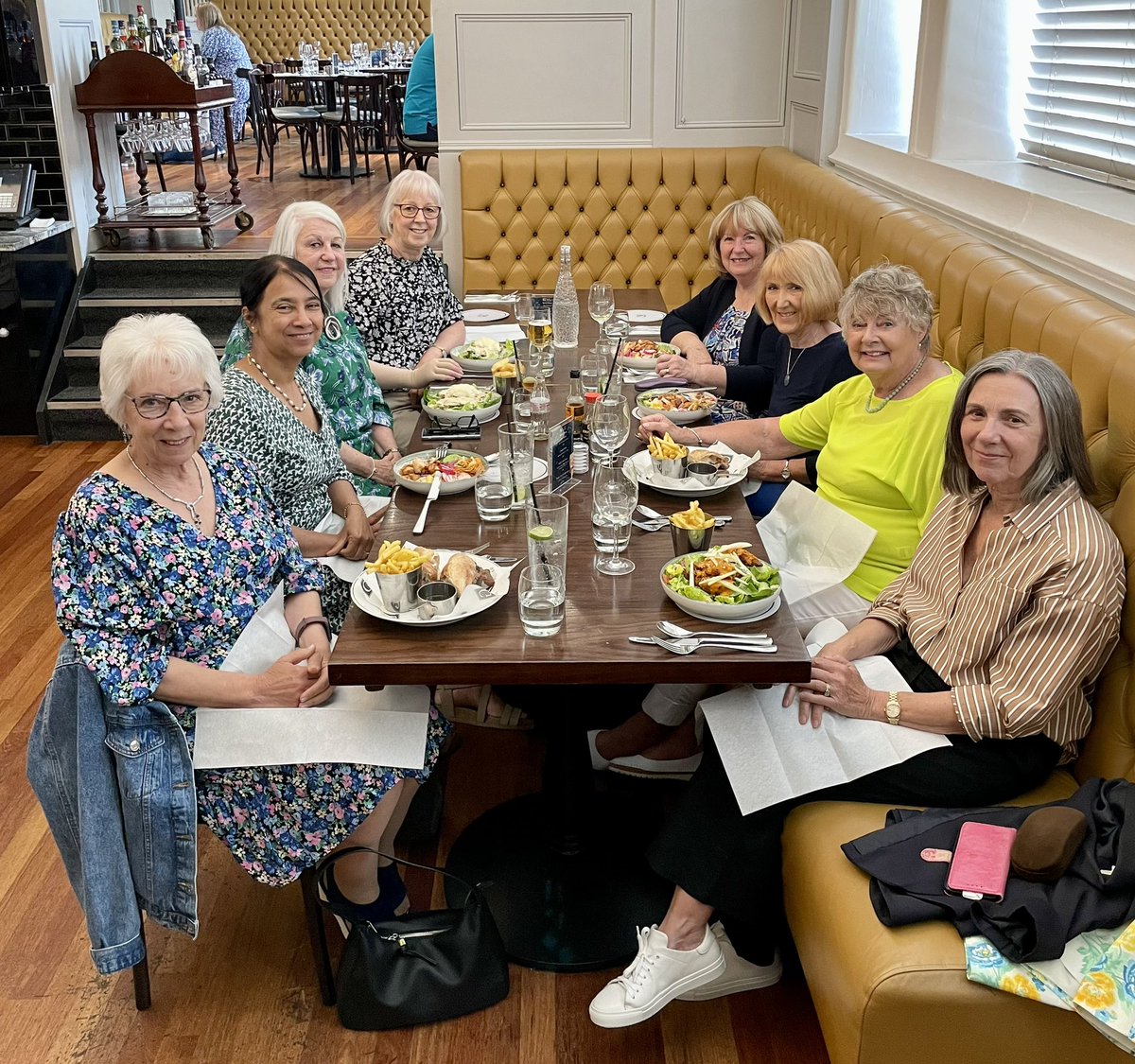 We do like our monthly Saturday lunches. This time we chose Grill on the Square. Food and service was good and the company was excellent as always. A great way to get to know your fellow members better. #womensinstitue #saturdaylunch #grillonthesquarewarrington