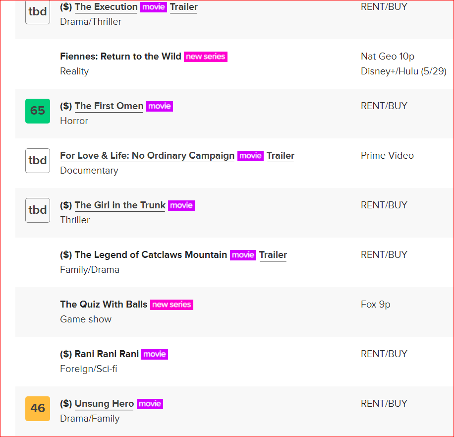BrightlyAgain's tweet photo. #tvshows #tvviewing #shows PREMIERE DATES FOR NEW AND RETURNING SHOWS AND SPECIALS
From: SAT / May 25 - SUN / June 2
https://t.co/0sNDA9JmHQ https://t.co/4OprcVJEj9