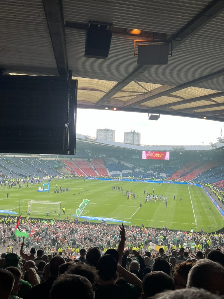 When the Celts go up……. 🏆 🏆