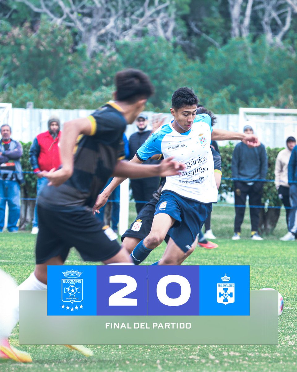 ⏱️ ¡𝗙𝗶𝗻𝗮𝗹 𝗱𝗲𝗹 𝗣𝗮𝗿𝘁𝗶𝗱𝗼! ¡Ganaron los muchachos de la acadé, Ganó Blooming! 🤩⚽️🏭 @BloomingMenores #VamosBlooming