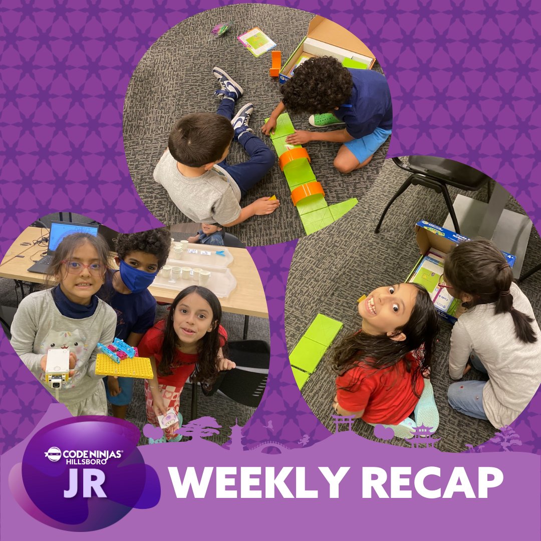 CodeNinjasOR's tweet image. Jr Recap! They love doing collaborative problem-solving together with our Code&Go mice! Even with their silly mazes, they're able to program their mice with the correct sequence. 🐭#codeninjashillsboro #codeninjasjr #codeandgomouse