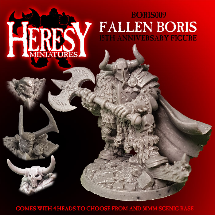 Special Bank Holiday Weekend code - 30% off! - first ten customers only! Enter code BANK30 to apply it to your order when checking out!
heresyminiatures.com/discounts
or heresyminiatures.etsy.com