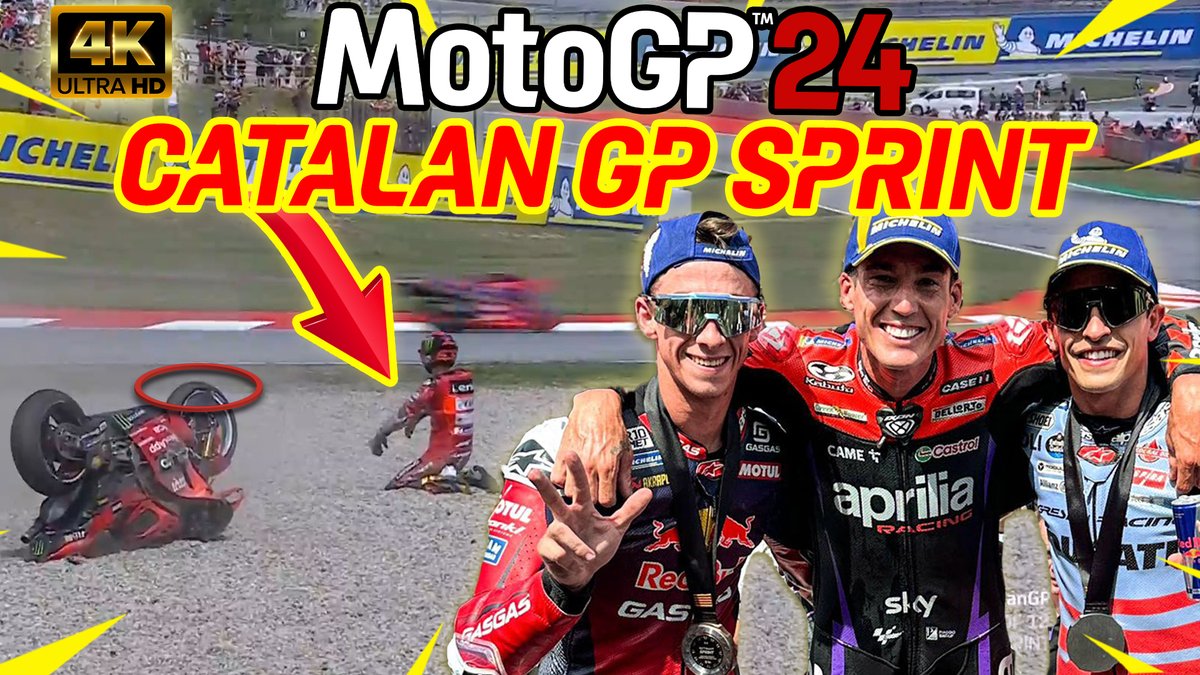 🔥EMPEZAMOS DIRECTAZO CHICOS ÚNETE Y PARTICIPA ANALIZAMOS TODO LO SUCEDIDO EN LA SPRINT DE HOY ! 👉youtube.com/watch?v=g-aQyd… 🥊 MARC MARQUEZ de P14 a P2 MOTOGP CATALAN GP SPRINT MONTMELO 2024 HIGHLIGHTS | ANÁLISIS 🥊 #playstation #motogp #CatalanGP