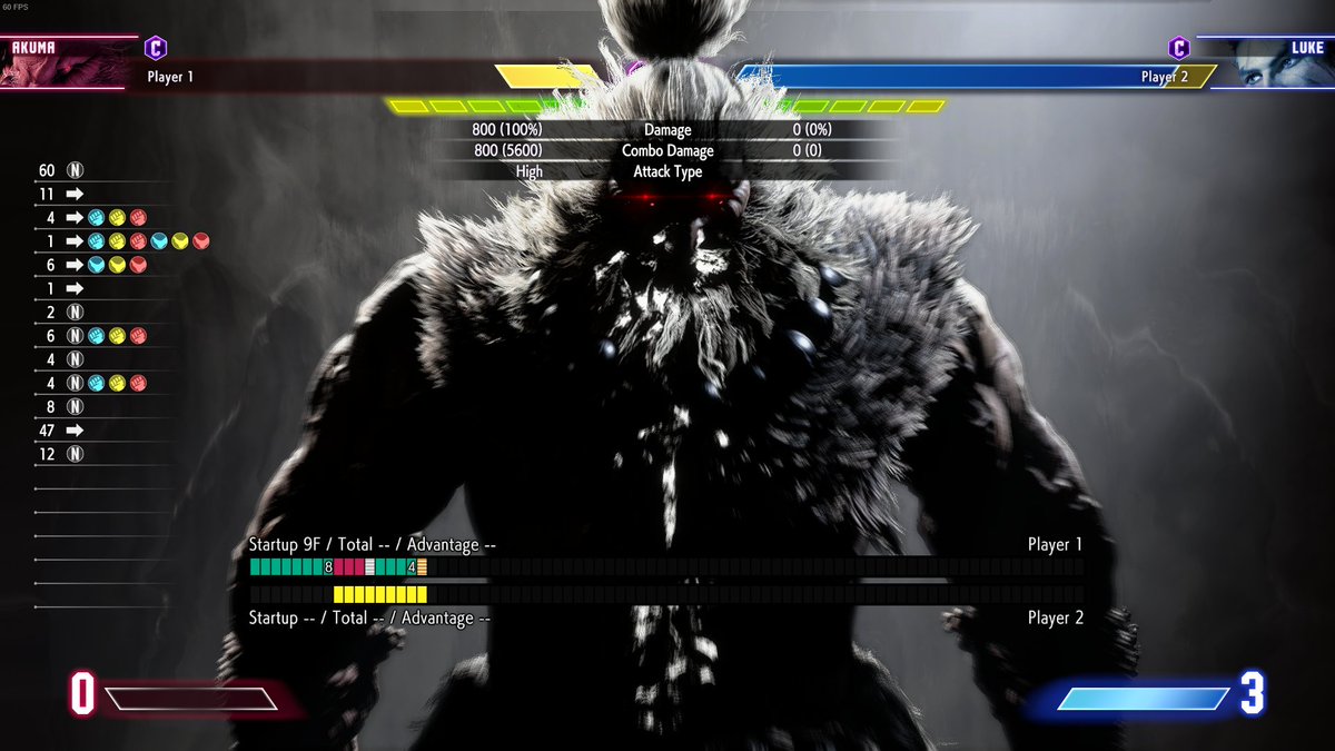 Mir_40778's tweet photo. On today's episode of "Sure, I know how to do a raging demon" (these are all valid inputs) #sf6_akuma https://t.co/aSCdfyftN1