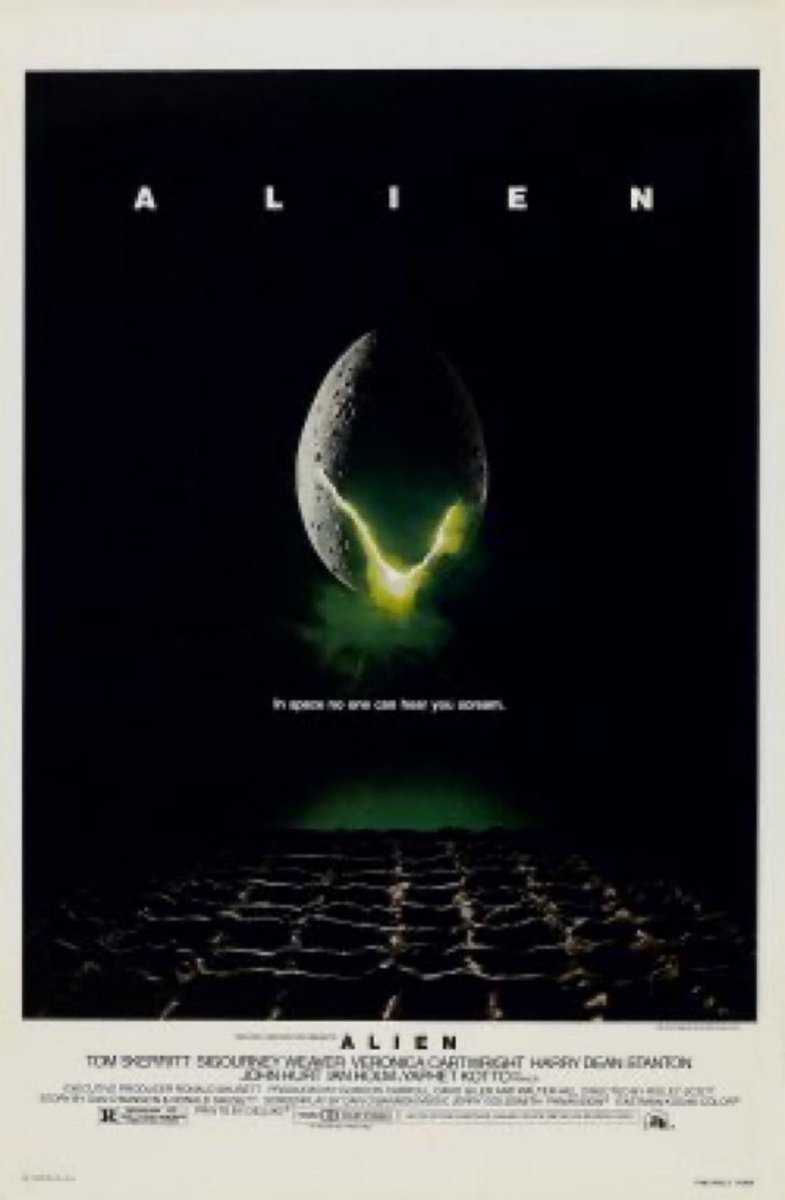 70sDailyDose's tweet photo. On May 25, 1979, “Alien” starring Sigourney Weaver and Tom Skerritt, opened in a limited number of theaters. Directed by Ridley Scott, it would go on to gross over $100 million worldwide. #Alien https://t.co/kmveAUOzWn