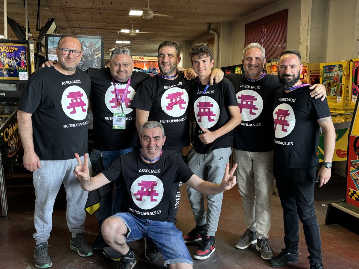 Expedición Retromaniacs al TMAP 2024, #Pinball en estado puro!!

El Torneo de Pinball de Madrid es uno de los principales torneos que se juegan en España 🇪🇸 

A ver qué tal acabamos, por lo pronto <a href="/Mirlo_Blan/">Mirloblan</a> el Presi y <a href="/Carjor75/">Jose</a> el secretario han pasado a play-off de Pinball
