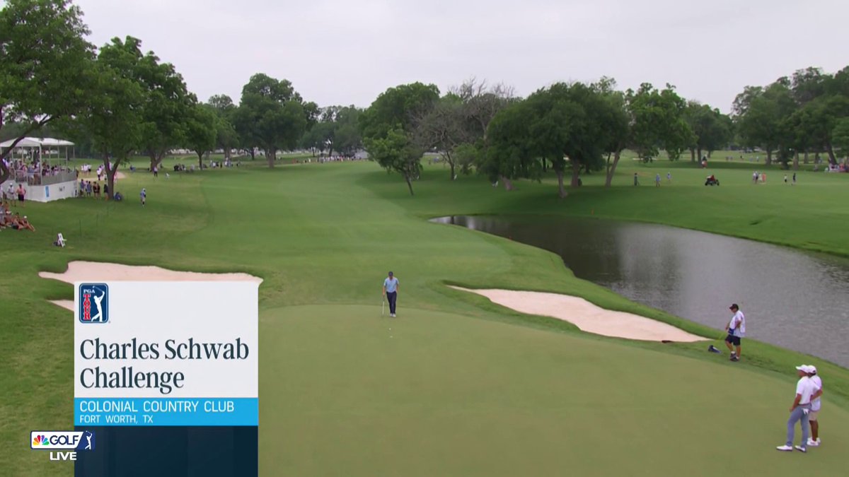 Round three of the @CSChallengeFW is up and running at Colonial! ⭐ Live @PGATOUR coverage starts NOW on Golf Channel and @peacock.