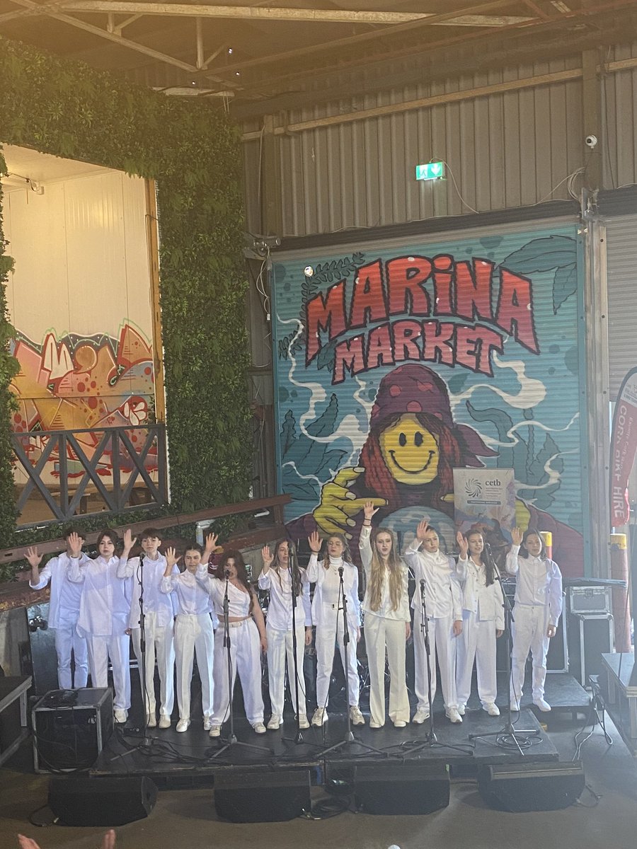 mickfinn01's tweet photo. Serious talent across all the Creative Arts @ Seo Youth Festival in the Marina Market. @cllrkmac @CorkETB @ETBIreland @corkcitycouncil @Corkcoco thanks to Youthwork Services team for pulling it all together with Sinead @WeAreEventi …our creative &amp; climate future is in safe hands https://t.co/SywHtbUVza