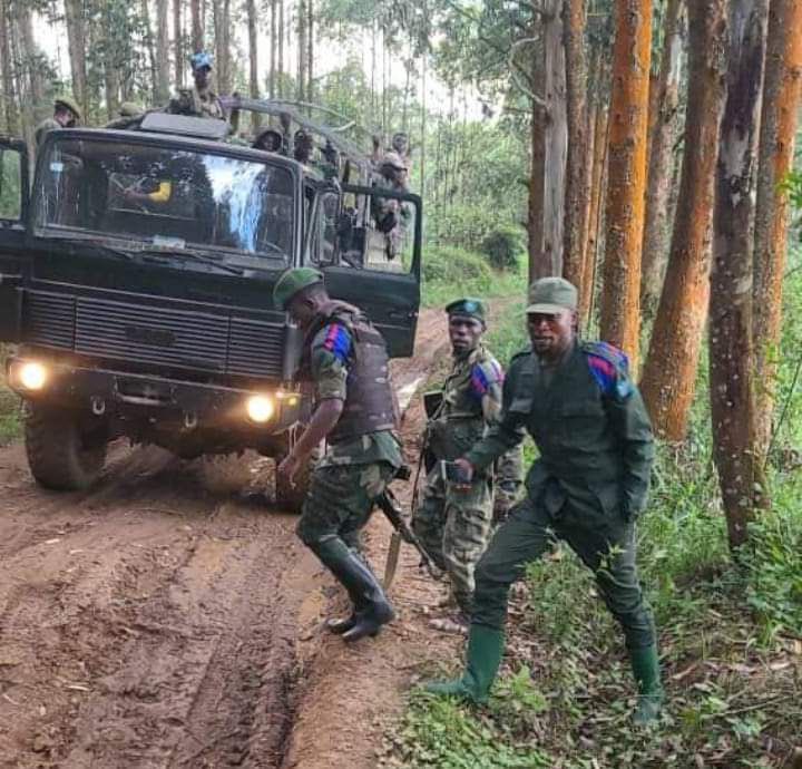 Les Wazalendo ont pris le contrôle de la Route Rubaya_Mushaki

La cité de Rubaya est totalement encerclée par les Wazalendo aucune voie de retrait pour les terroristes RDF

La Bataille pour le contrôle de la cité peut commencer

Allez-y les FARDC