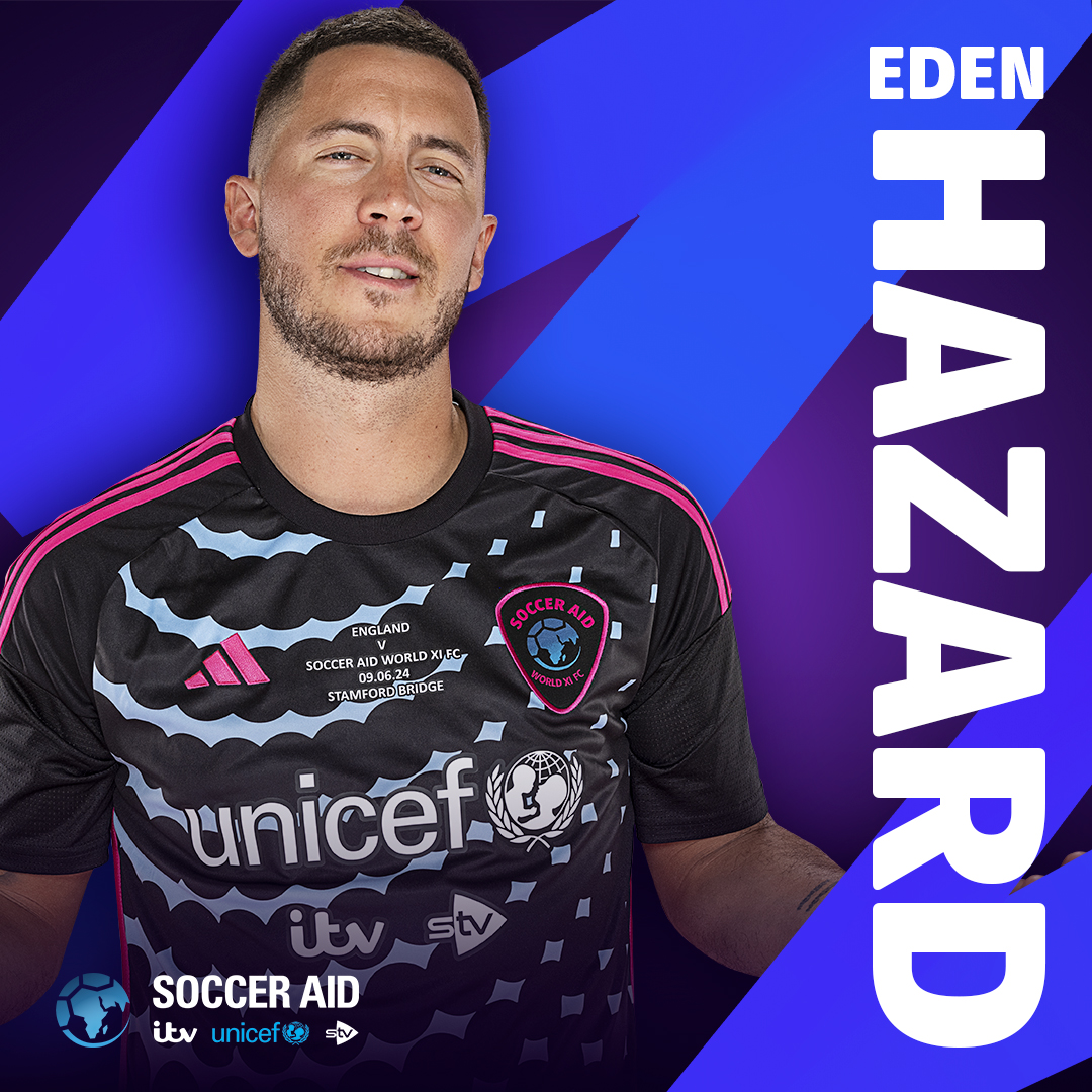 😎 He's back... @hazardeden10 returns to Stamford Bridge on Sunday 9️⃣ June 💫 🎟️ Extra tickets just released: bit.ly/4chhlxN