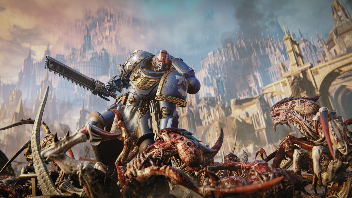 Focus_entmt's tweet photo. New #SpaceMarine2 screenshots 🥵😮‍💨 https://t.co/YmVup05wRd