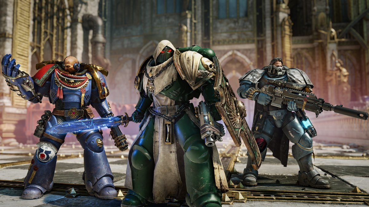 Focus_entmt's tweet photo. New #SpaceMarine2 screenshots 🥵😮‍💨 https://t.co/YmVup05wRd