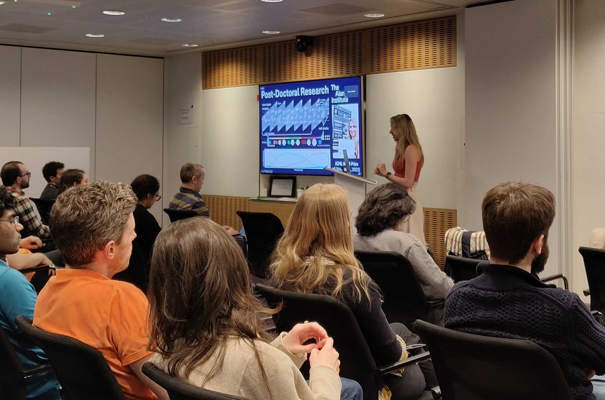 CrickAIClub (@crickaiclub) on Twitter photo Fantastic talk by <a href="/KristinaUlicna/">Kristina Ulicna, PhD 👩💻</a> at #CrickAIClub, telling us all about her career path, including stints at <a href="/KingsCollegeLon/">King's College London</a>, <a href="/ucl/">UCL</a>, <a href="/MSFTResearch/">Microsoft Research</a>, <a href="/turinginst/">The Alan Turing Institute</a> and now her exciting new work at <a href="/valence_ai/">Valence Labs</a>'s new London site Fantastic talk by <a href="/KristinaUlicna/">Kristina Ulicna, PhD 👩💻</a> at #CrickAIClub, telling us all about her career path, including stints at <a href="/KingsCollegeLon/">King's College London</a>, <a href="/ucl/">UCL</a>, <a href="/MSFTResearch/">Microsoft Research</a>, <a href="/turinginst/">The Alan Turing Institute</a> and now her exciting new work at <a href="/valence_ai/">Valence Labs</a>'s new London site