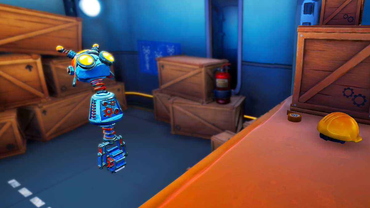 It's #ScreenshotSaturday! Watch Springbert leap into action!  What do you think he's aiming for? A hidden treasure or just a great view?