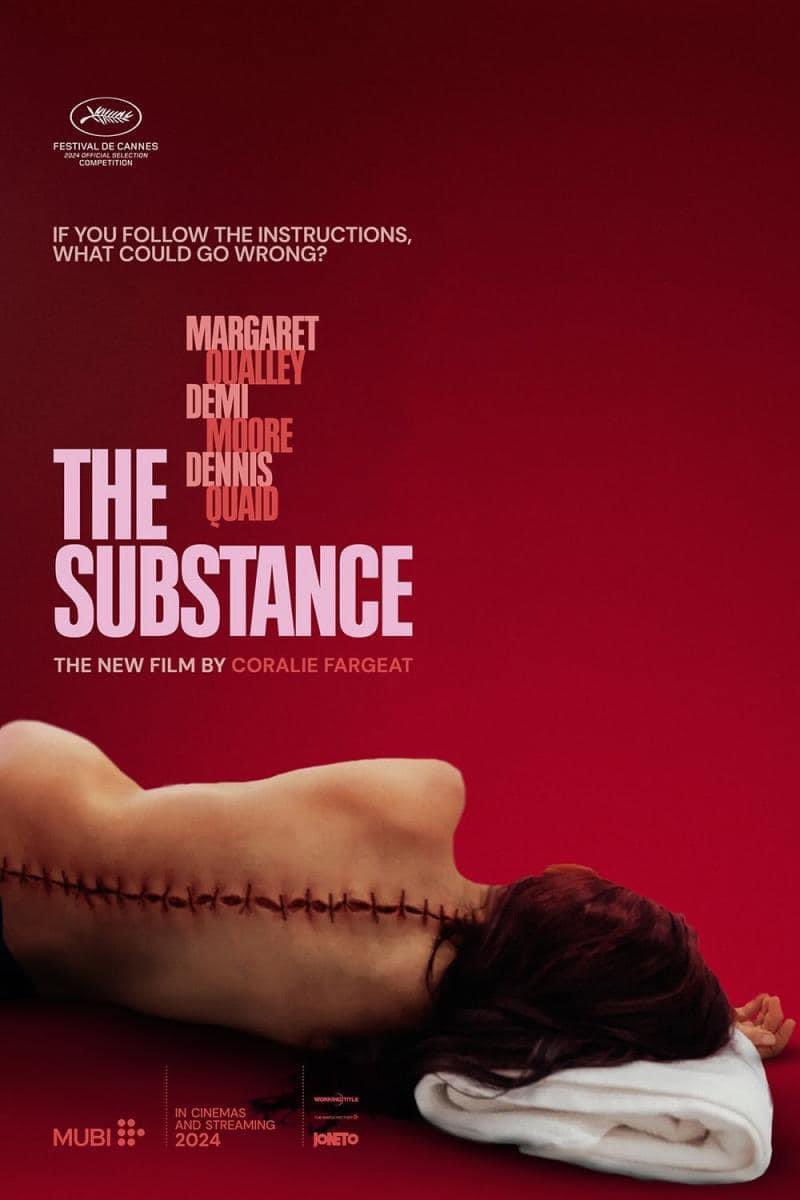 El premio al Mejor Guion en #Cannes77 es para… The Substance de Coralie Fargeat