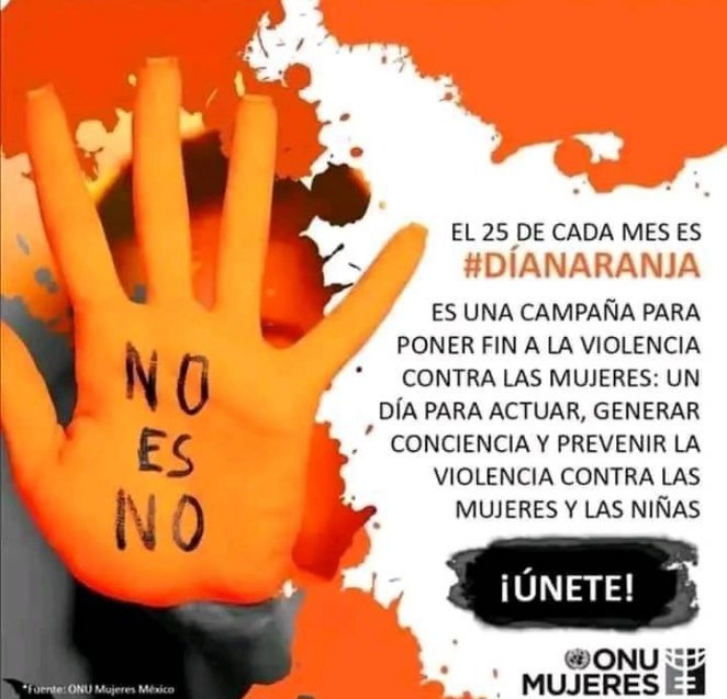 Vida libre de violencia 
#DíaNaranja