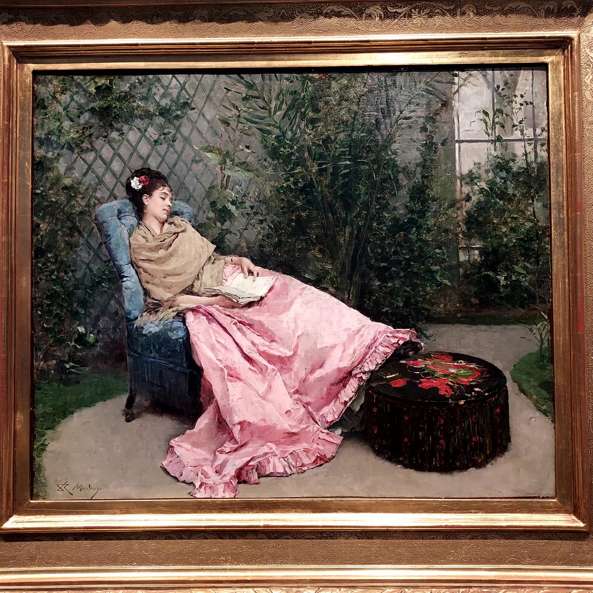 Buenas tardes Raimundo de Madrazo (1841-1920) La siesta #ArteYArt 🎨 @cultura_hola @bgv_online @dianadep1 @plalanda_II @fuen_alcaraz @eramos_pobres @Ramona85846660 @jjorgepoveda @djolavarrieta @yayalcayna @ceconomou56 @anapinan @mireiacidru @anne_camozzi @ampomata @anapinan