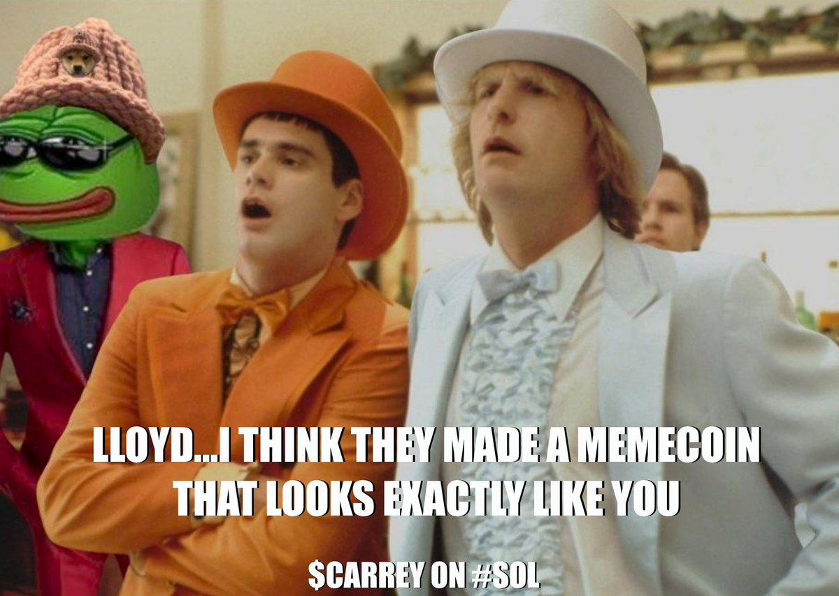 I COOOOOK FOR PROJECTS I FW AT LOW MC JUST TO WATCH THEM MOON🍿🚀🚀🚀🚀🚀🚀

$CARREY

t.me/jimcarreycto

x.com/JimCarreyOnSOL