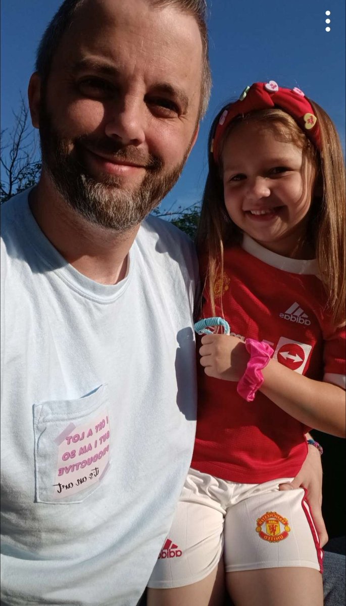 Just like Manchester, this family will always run red. 🔴⚪️ It's a great day to be a <a href="/ManUtd/">Manchester United</a> fan. <a href="/Mike_Wheeler_/">Dr. Mike Wheeler</a>, certain students will know #GGMU on Tuesday ❤️