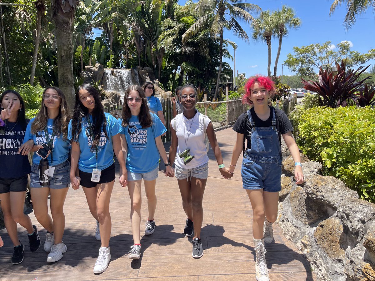 Mrs. Robinson set up a Lion Country Safari field trip for our 7th grade students. Let’s just say learning and fun happened!  Way to go, Mrs. Robinson; the kids had a great time! ⁦<a href="/CMMSPrincipal/">Christa McAuliffe MS</a>⁩ ⁦<a href="/Asci_PBCTE/">𝐓𝐨𝐧𝐲 𝐀𝐬𝐜𝐢</a>⁩ ⁦<a href="/kbf32/">Kristen F.</a>⁩