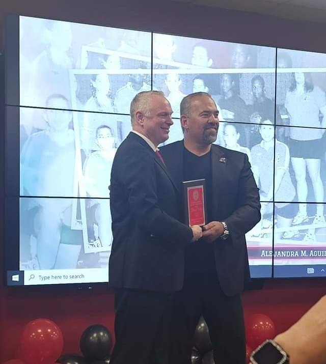Hmiret78's tweet photo. Our 6th Spartan Alumni Hall of Fame Induction Ceremony! Incredible stories of success and triumph. #RidgePride @MDCPS #AllHailTheeMightySpartans https://t.co/eAatI6thMc