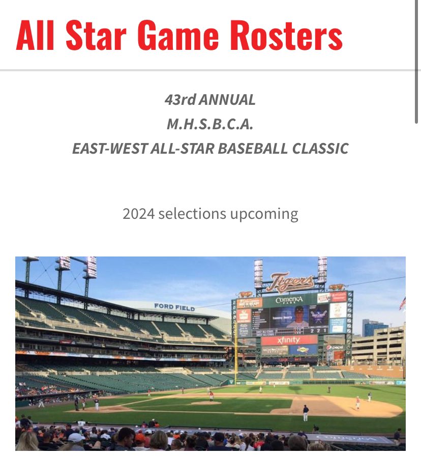 Congratulations to <a href="/CaydenSmith26/">Cayden Smith</a>  and <a href="/Josh_Wilson_11/">Josh Wilson</a> on your selection to the East-West All Star games in Detroit!
