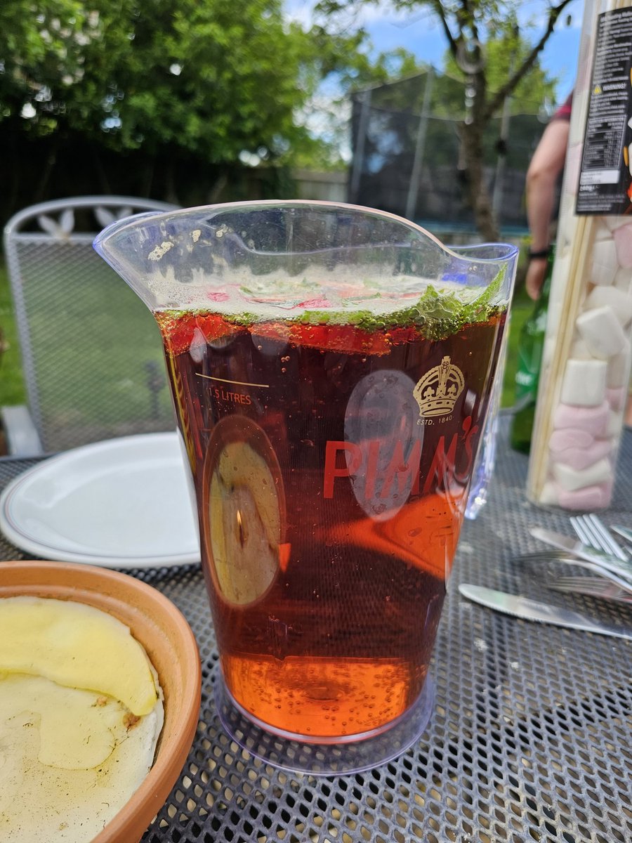 AlreetPets's tweet image. The Sun is out, the BBQ is on, the Pimms is flowing! Cheers! An evening sitting in the garden, bonking scumbags! #PimmsOClock