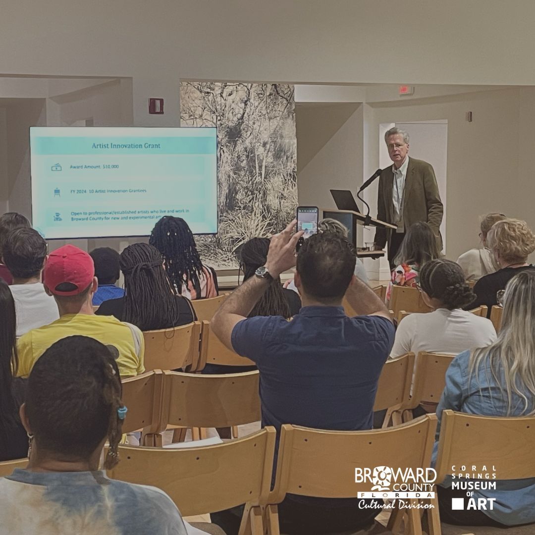 CoralSpringsMOA's tweet image. Artists, thank you for joining us at our gathering where you delved into Broward County's vibrant arts scene! We hope you enjoyed being able to explore upcoming opportunities like the annual Business Skills for Creatives seminar and much more. #BrowardCulturalDivision #CSMoA