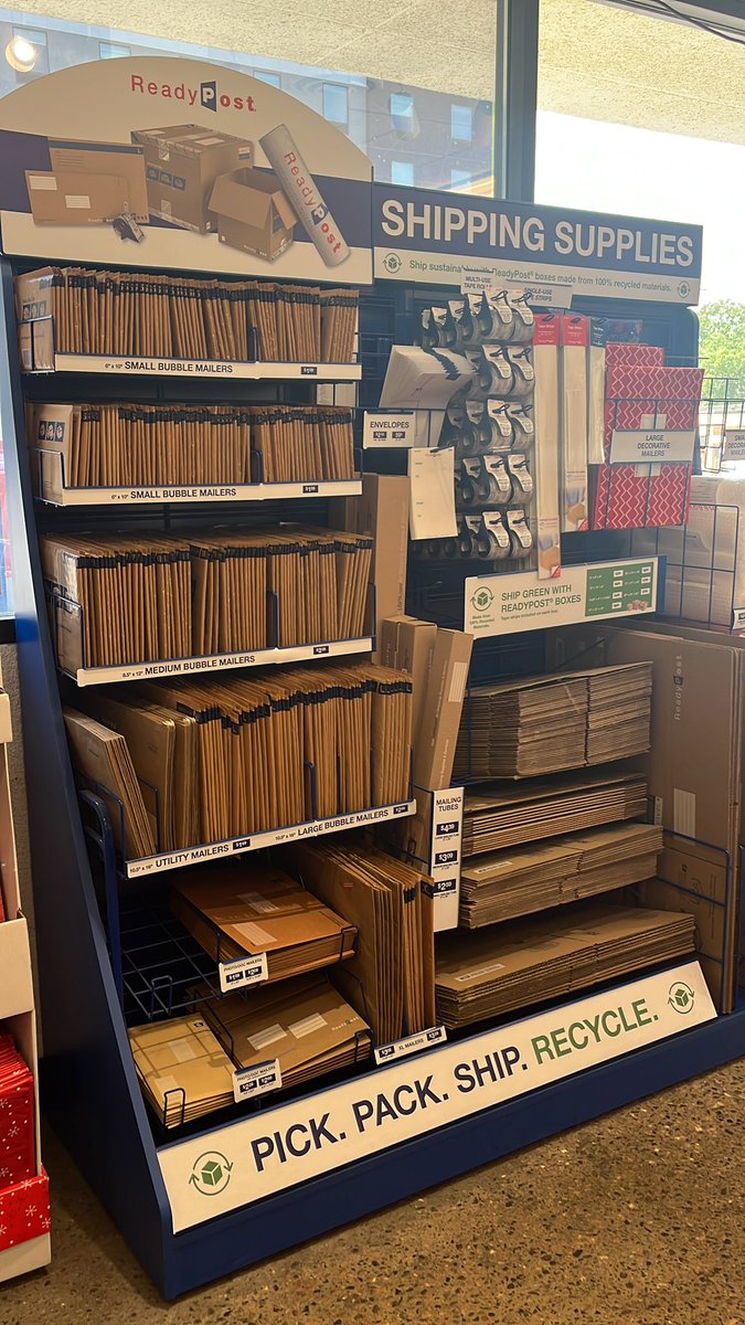 This is the kind of stuff that reminds me that I’m at the post office!

Happy Memorial Day weekend!