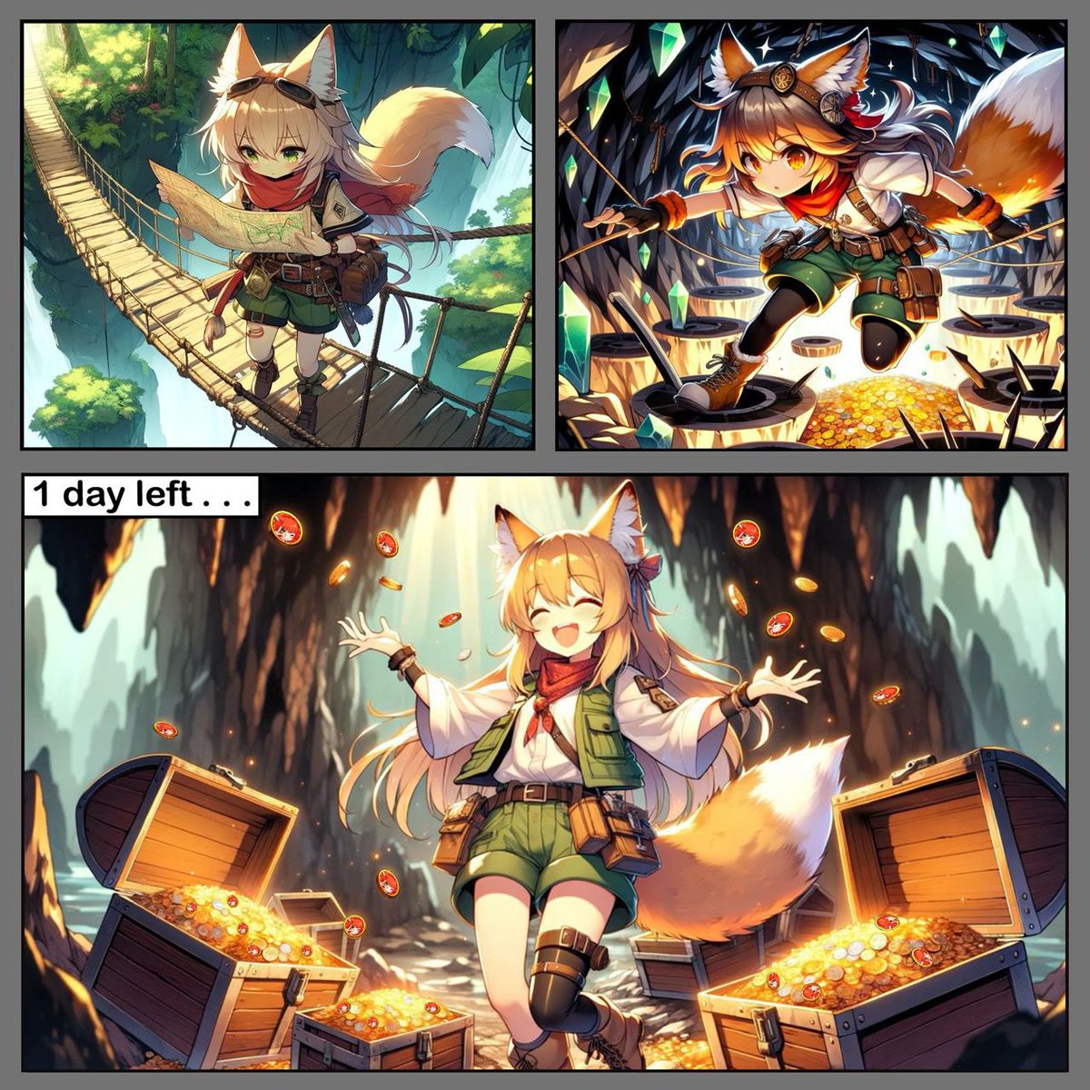 Dungeons of KITSU (@kitsuneton) on Twitter photo 