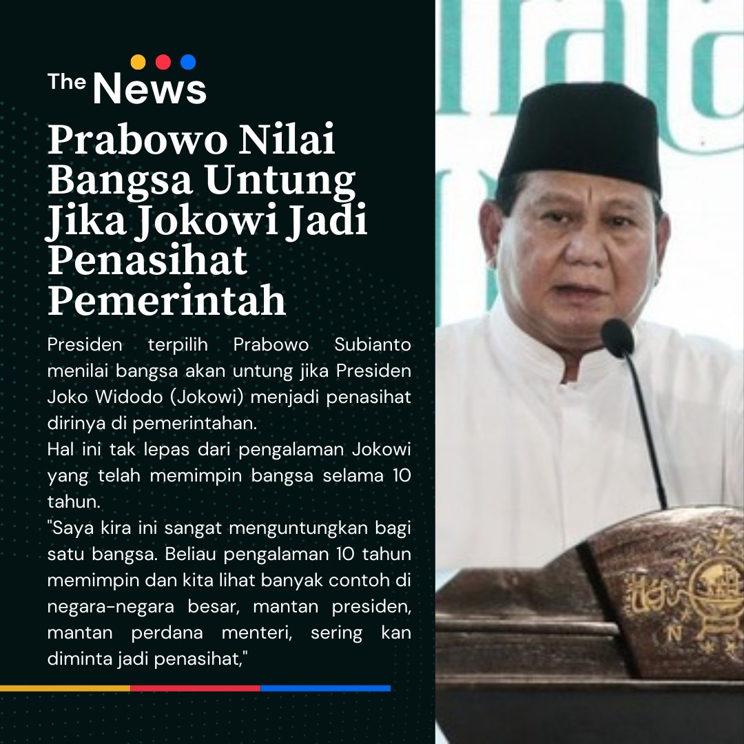 Dukung kebijakan Prabowo - Gibran yang akan dijalankan sebagai Presiden, Semoga dengan terpilihnya Prabowo sebagai Presiden akan terbangun pemerintah yang solid dengan menteri - menteri yang kompeten. #Prabowo #PemiluDamai #Pemilu2024 #Pilpres2024
