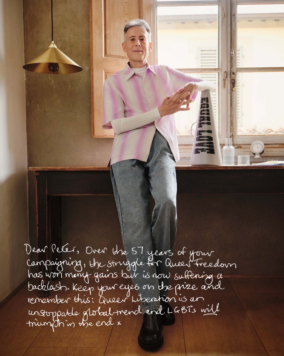 PeterTatchell's tweet photo. I reflect on time: my 55 years of LGBT+ campaigning. So many positive changes. But time does not stand still. There are so many battles to still win. In time, we will win them.
I’m proud to support @Zalando's new #TheirTime campaign for #Pride 2024
WATCH https://t.co/wvZPDc3W6z https://t.co/WXu5i3ji3S