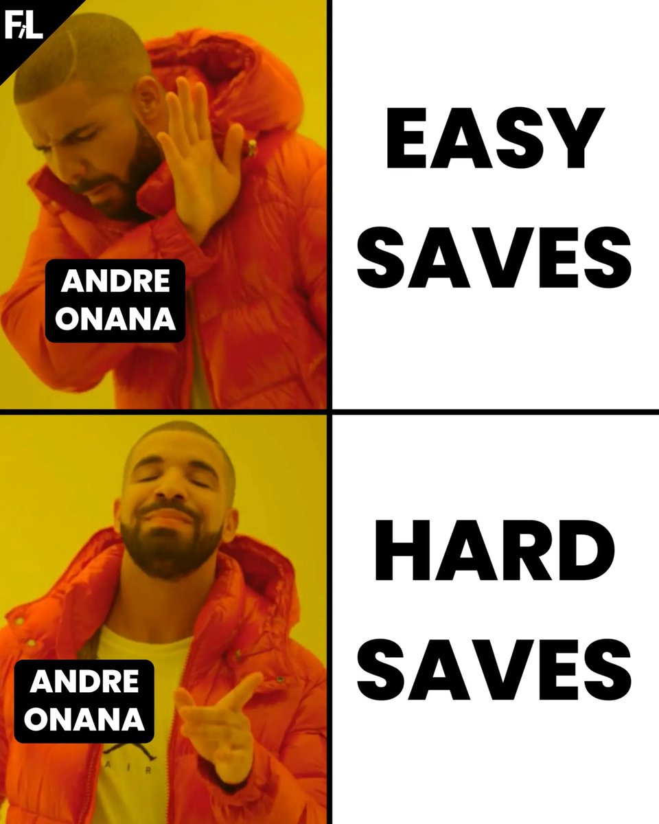 🇨🇲 André Onana

❌ Easy Saves
✅ Hard saves