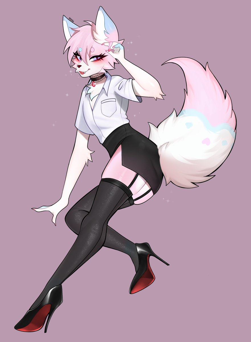 Hey handsome boy. Do you have your own secretary yet?

#Furry #Furryart #Femboy