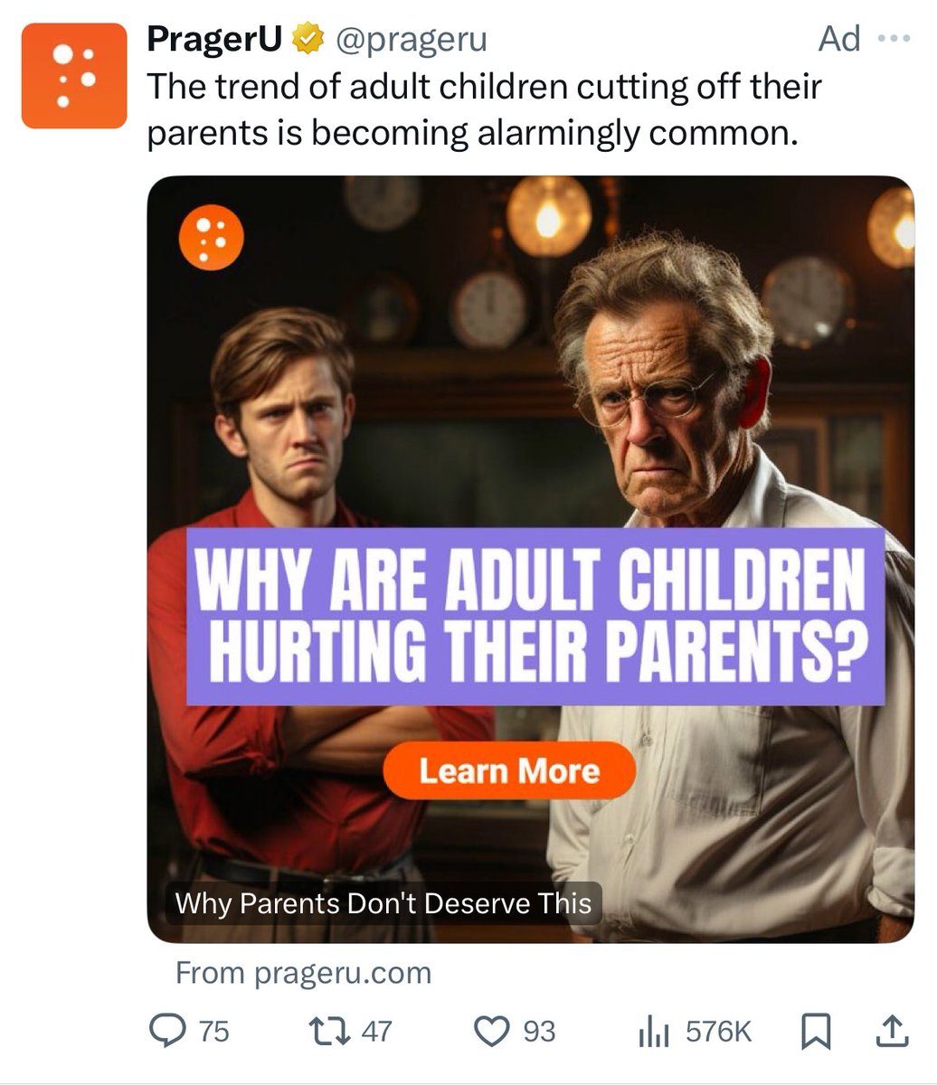 Gotta hand it to prager, they know their audience