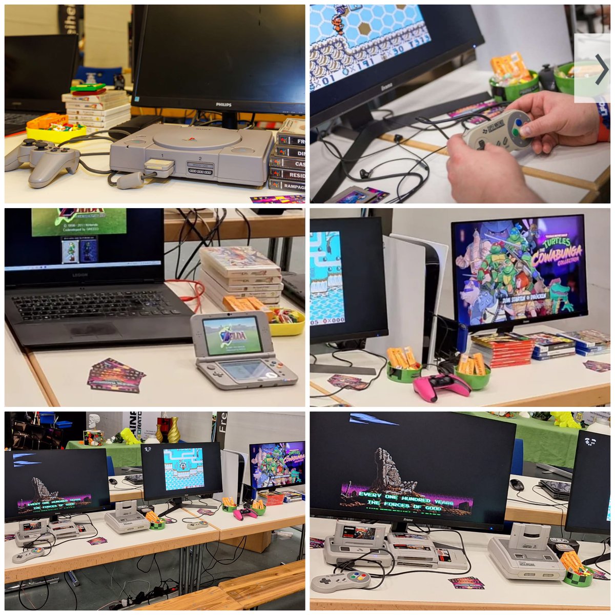 GuggiGamingRoom's tweet photo. Zum ersten mal Aussteller auf einer GamingConvention in Bayern🥰Danke @lfg_con für die tollen Erfahrungen und die schöne Zeit 🤘 Wir konnten viele tolle Menschen mit #retrogaming begeistern 😁
#guggisgamingroom #retro #lfgcon #gamesconvention #convention #games #retrogames #hof https://t.co/zCizsacT20