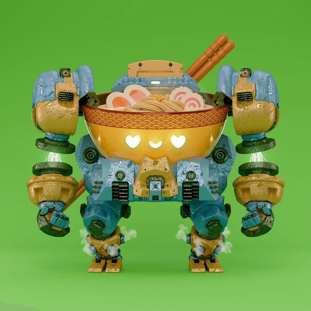 E-DASHI ✦ ROBO RAMEN tweet media