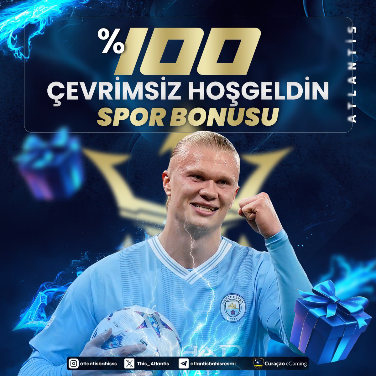 This_Atlantis's tweet photo. ⚽️ %100 Çevrimsiz Hoş Geldin Spor Bonusunu Kaçırma! 🏀

💪 Bahislere 1-0 önde başlamanın avantajı seninle! 

📌 https://t.co/9QOAhvV0yz https://t.co/0OtPYcbvE4
