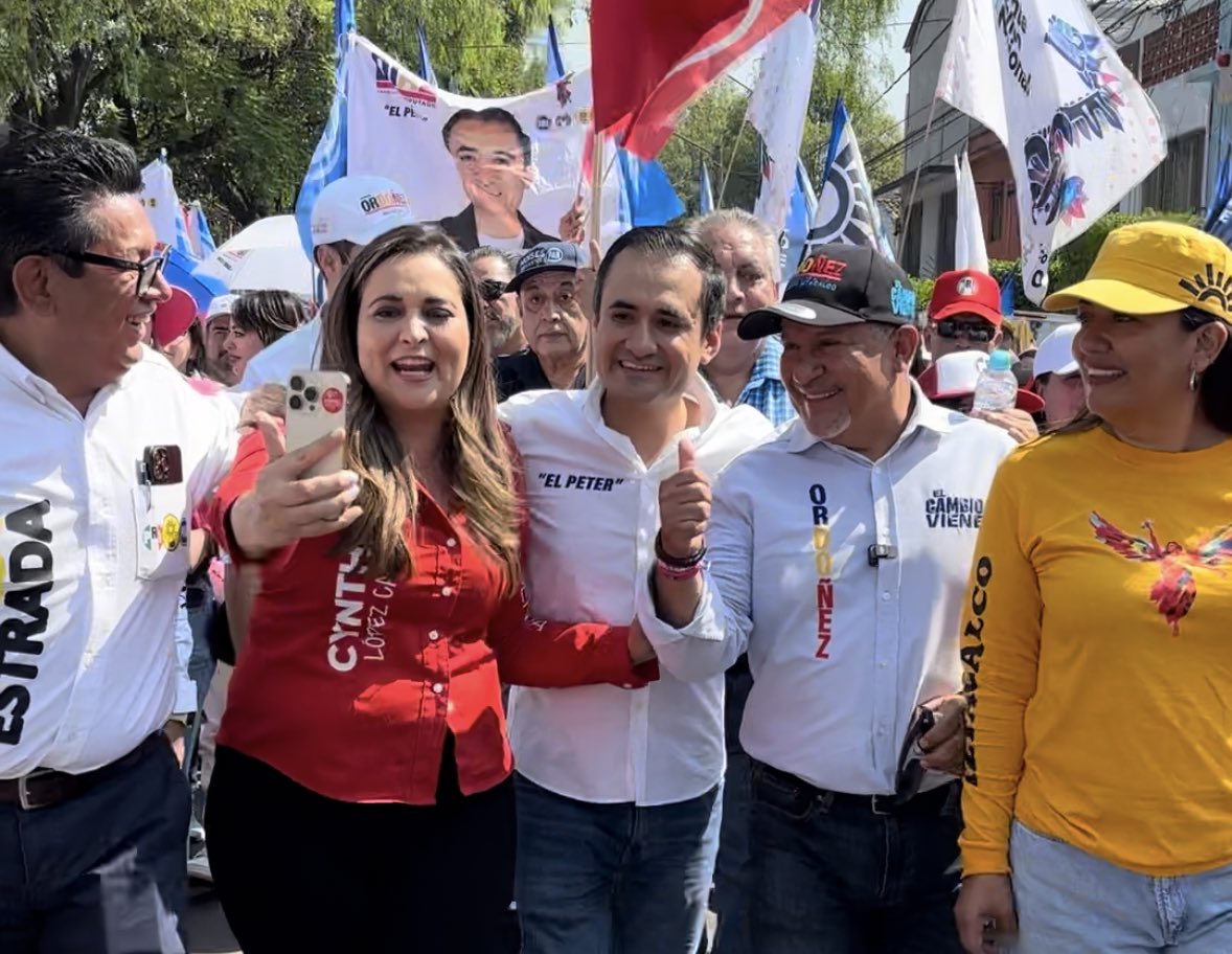 Desde la colonia Agrícola Oriental con los próximos Jefe de Gobierno @STaboadaMx y el Alcalde @ordonez_mx cerrando campaña en #Iztacalco. Firmamos compromisos para el bienestar de esta gran alcaldía. ¡El cambio viene! Vamos a ganar. Este 2 de junio #VotaPRI