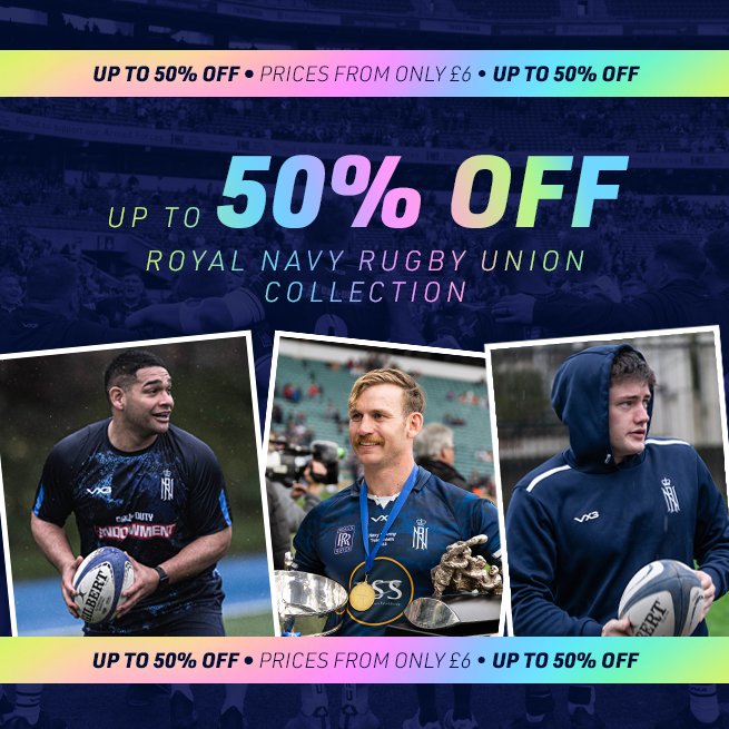 Take advantage of the #NavyRugby sale from our kit partners @vx3apparel right now! vx-3.com/collections/ro… 🏉😎🏉 #Stash #GoNavy