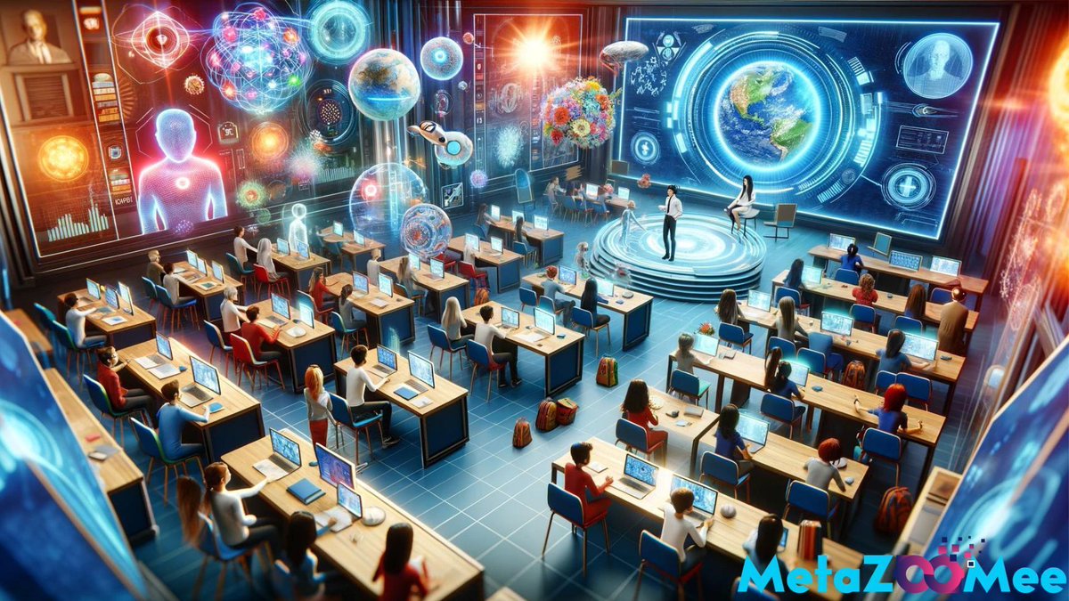 🎓 Dive into the future of learning with #MetaZooMee's Virtual Education platform. Interactive classes, immersive experiences, and global collaboration are reshaping education in the metaverse. Join the #MetaLearning revolution! #VirtualEducation #EduTech $MZM
