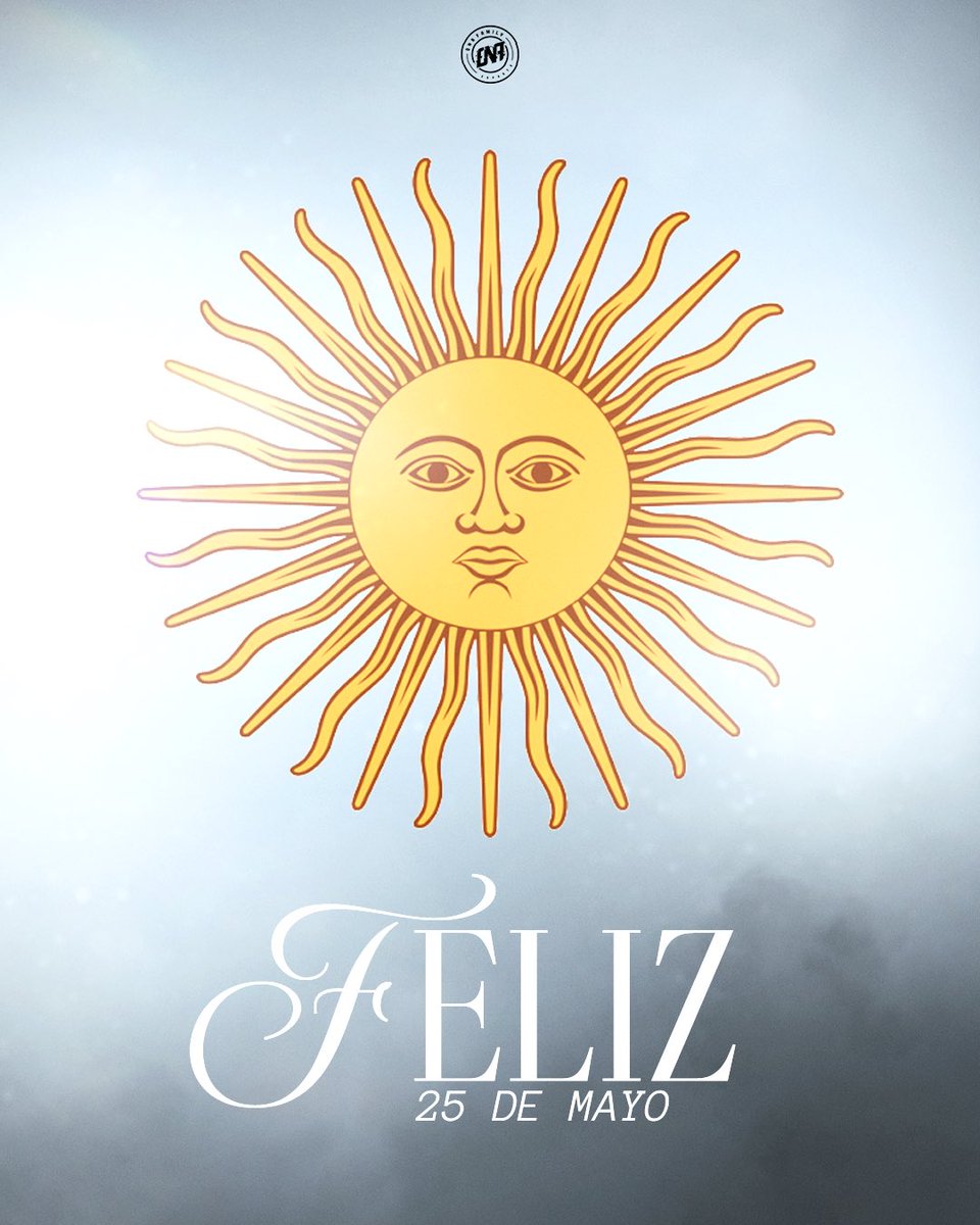 🇦🇷 | Es una fecha especial y obviamente la celebramos como se debe 🥹 ¡Feliz 25 de mayo! 

Esperamos sus fotos de los pastelitos/locro o mate de su preferencia 🫡

#SomosFamilia #SomosONA 🤍