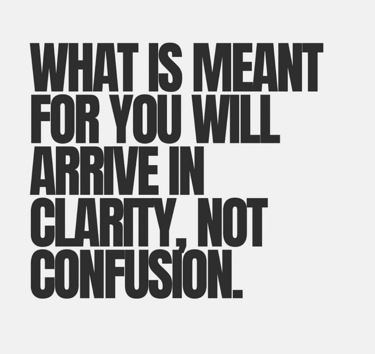 God’s Peace always brings clarity, not confusion… ☮️🕊️ 
🦋🔥💪🏾🌱 
#GodsPlan #GodsPeace #ClarityNotConfusion #EmbraceTheJourney #OwnYourLife