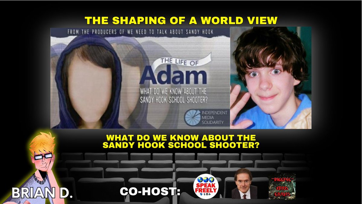Join me, @australiantalk, @DonJeffries, and @CGravesMassGuy on 'The Shaping Of A World View' @8PM EST!! Tonight's film will be 'The Life Of Adam', a film by IMS that explores the official police and medical recorders of Adam Lanza! Special Guest @PKleinPresents! Link below.