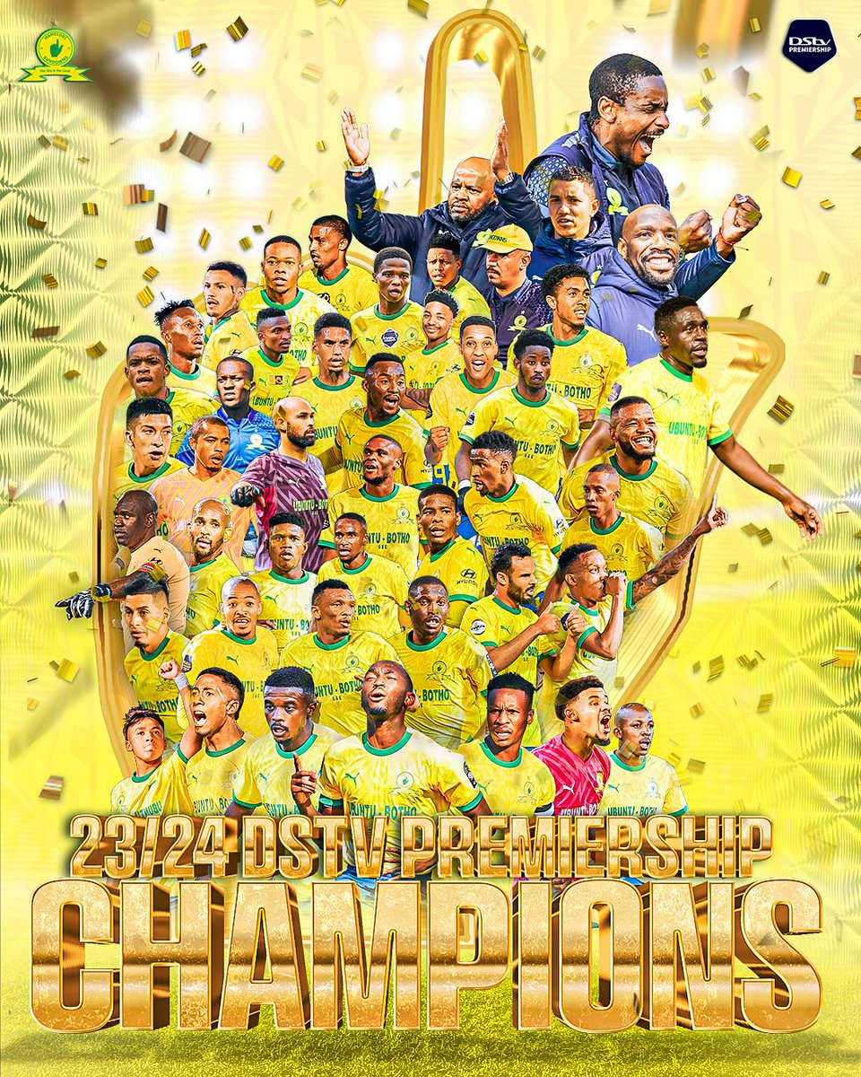 🏆 1️⃣4️⃣ 𝙏𝙄𝙈𝙀𝙎 𝙋𝙎𝙇 𝘾𝙃𝘼𝙈𝙋𝙄𝙊𝙉𝙎, 7️⃣ 𝙄𝙉 𝘼 𝙍𝙊𝙒🏆

The Brazilians make more South African Footballing History, claiming another domestic league title! 🏆🥇

#Sundowns #DStvPrem