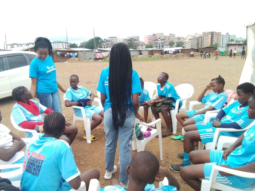 @polycomgilrs,we are mentoring the adolescent girls as a way of sensitizing them and keeping them aware of what lies in the community and how they should respond to matters concerning sexual harassment and abuse. #Gpende #polycomdev