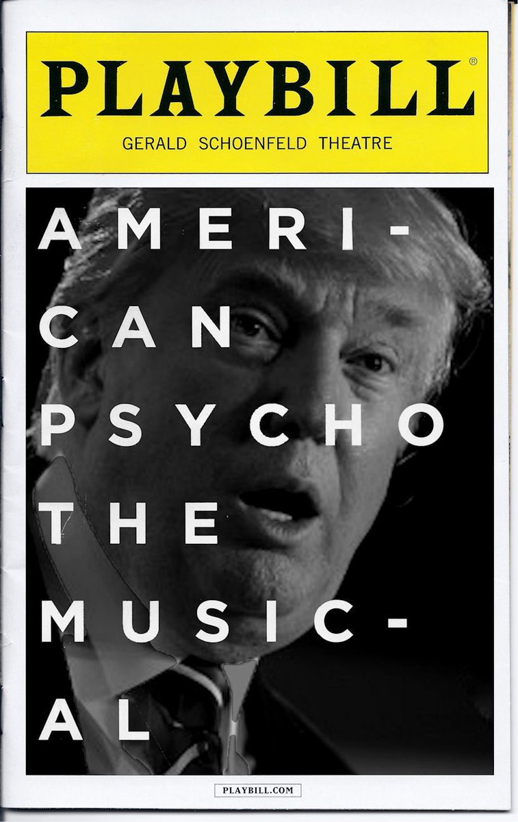 araviapa's tweet photo. Donald #Trump is so cranky about a forthcoming film, #The_Apprentice, that his lawyers have sent a cease & desist letter to the movie’s filmmakers to block it from being sold & released in the U.S. Wait till he sees the stage play, he will fill his #Donnydepends.
#DiaperDon https://t.co/VqPqPv1nIc