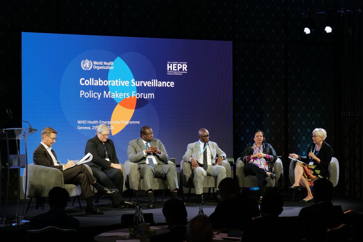 Transforming disease surveillance requires reimagining how we collaborate!   Together, let's deepen & expand our collaborations, engage actors in & beyond health, and embrace innovation & systems thinking as we build an enabling environment for #CollaborativeSurvillance.