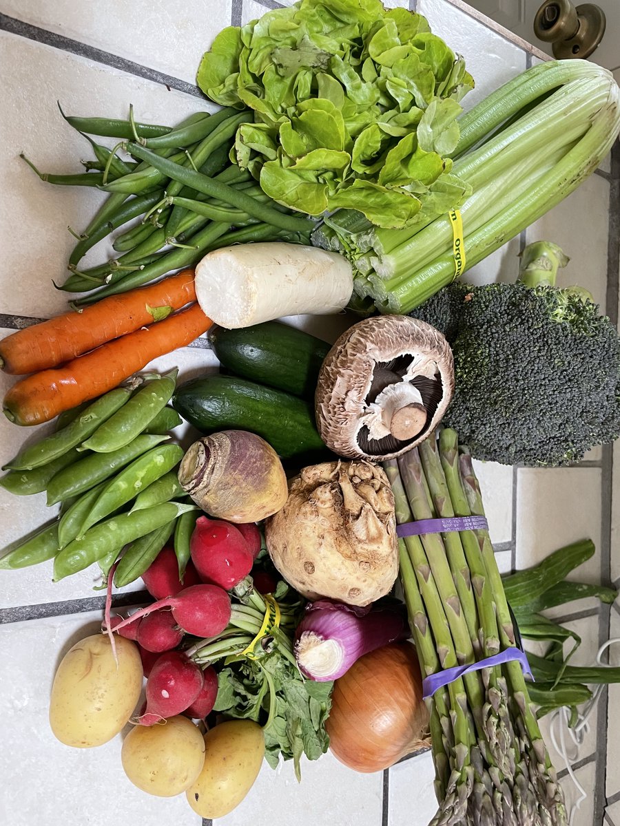 I just returned from the market with these goodies. Eat PLANTS WITHOUT PLASTIC for personal and planetary health. @ECOWARRIORSS